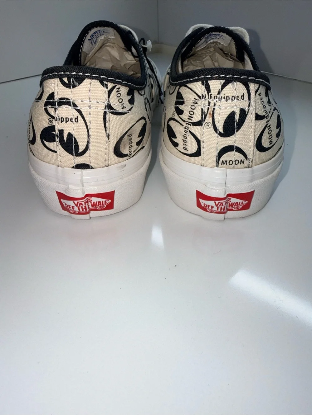 Vans x Mooneyes Authentic 44 DX Anaheim Factory White Collab M6 | W7.5